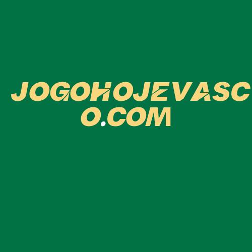 Logo da JOGOHOJEVASCO